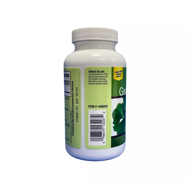 Trunature Ginkgo Biloba 120mg 340 Softgels EXP:05/25
