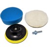 Car/Motorbike Drill Paintwork Buffer 4 PC Kit