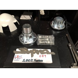 Unbranded 1-1/4" Wind Turbine flange to threaded pipe adapter kit new  with  hardware!