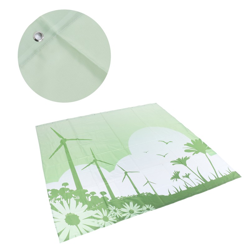 Blackout Curtains Waterproof Shower Curtain Blocking Drapes Window Curtain Panels