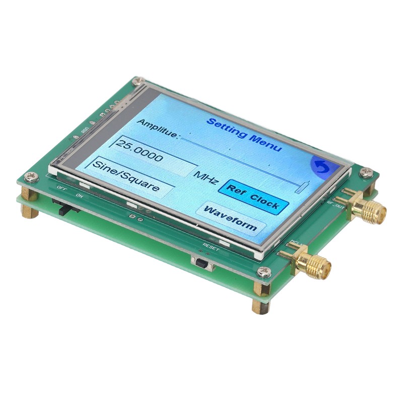 Signal Generator RF Frequency Generator Module 138‑4400MHz Touch Screen ADF4350
