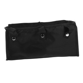 COLLBATH Mobility Walker Bag Large Capacity under Seat Pouch for Wheelchair Storage Black Hanging Bag