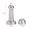 2 Pcs Door Stopper, Stainless Steel Soft-Catch Magnetic Door Stop