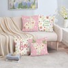 Bonhause Set of 4 Cushion Covers Spring Easter 45 x