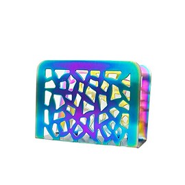 Tissue Paper Napkin Holder Rainbow Kitchen Accessories Stainless Steel Farmhouse Napkins Holder for Kitchen Dining Table Classic Restaurant Home Tabletop Decor