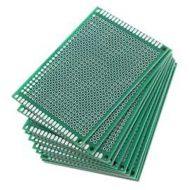 Operitacx 10 Stück Teiliges Doppelseitiges PCB Leiterplatten aus Robustem und Fiberglas für DIY Elektronikprojekte und Reparaturen