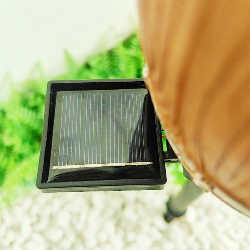Solar Pathway Light Resin PP LED Light Sensing Waterproof Wine