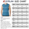 EZRUN Camiseta sin mangas para hombre, de secado rápido, para