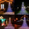 Christmas String Lights Outdoor, DANLI 320 LED Star Lights with