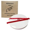 Abbaoww 10 Yards Red Velvet Ribbon 3/8 Inch Single Face
