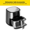 CHEFMAN Easy-View Air Fryer – 8 Qt Family Size with