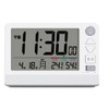 Ozaki OZ-TDR001WH Alarm Clock, Radio Wave, Digital Calendar, Includes Temperature