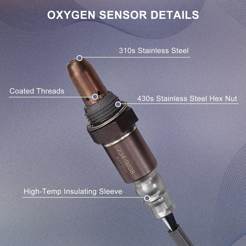 PAPAPARTS O2 Oxygen Sensor 234-9038 234-4381 Upstream & Downstream Compatible