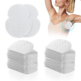 NITAIUN Pack of 100 Underarm Pads, Sweat Pads, Underarm Pads, Women's Underarm Pads, Men's Underarm Sweat Pads, Disposable Underarm Protection, Sweating Fit, Absorbing Against Sweat Stains (Pack of