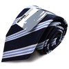 Michi Kolondon Brand Necktie, Made in Japan, 100% Silk, Jacquard