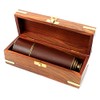 Antique Telescope Antique Brass and Leather Extendable to 50 cm