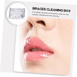 Mascarilla Labial 25 Piezas de Fibra Vegetal, Hidratante y Exfoliante Blanco, Formato Portátil para Hogar y Viaje, 25 Unidades, Cuidado Cosmético para Novia o Madre
