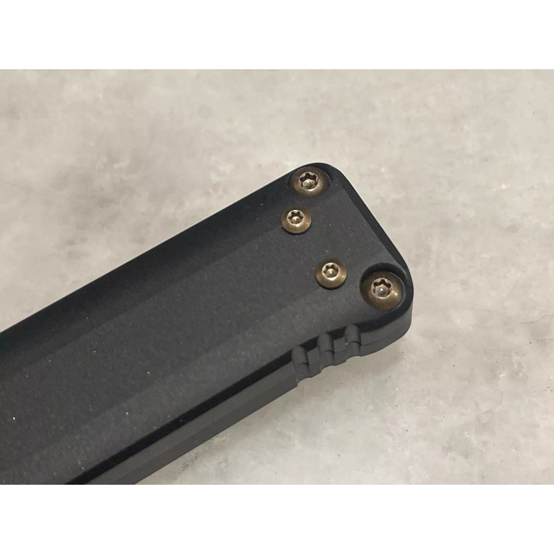 DH Black Pocket Clip W/Golden Bronze Torx Screws For Streamlight
