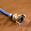 Poppstar Set of 2 Brass Suction and High Pressure Coupling