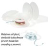 Beadsmith No- Tangle Thread Bobbins 8/Pkg-2.5-inch