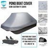 EliteShield Waterproof Pond Boat Storage Cover, Fits Pond Prowler Bass