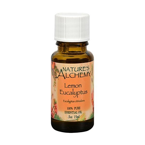 NATURE'S ALCHEMY ESSTL OIL,LEMON EUCALYPT, .5 FZ
