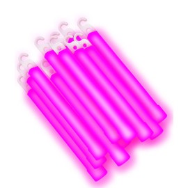 FAMULIA Chemical Light, Penlight, Fluorescent Sticks, Pink, Pink (Set of 12), 8 Hours, For Events, Long Luminous, Disposable
