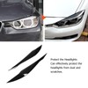 1 Pair Headlight Eyebrow ABS Vehicle Eyelid Replacement for 3