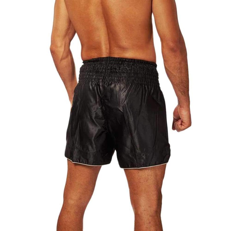 LEONE 1947, Basic Pantaloncino Kick-Thai, Unisex – Adulto, Nero, M,