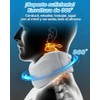 Descompresor Cervical, Collarin Cervical Para El Cuello, 2 Piezas,Nylon Y