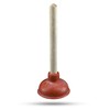 Harrier Hardware Small Sink Plunger, 10.5-Inch, 4-Inch Mouth, 9-Inch Handle,