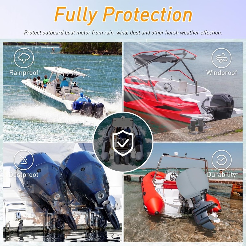 Outboard Motor Cover for Yamaha 4.2L F225 / F250 /