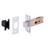 HANDLEZONE® Bathroom Toilet Door Deadbolt Lock - Satin Stainless Steel