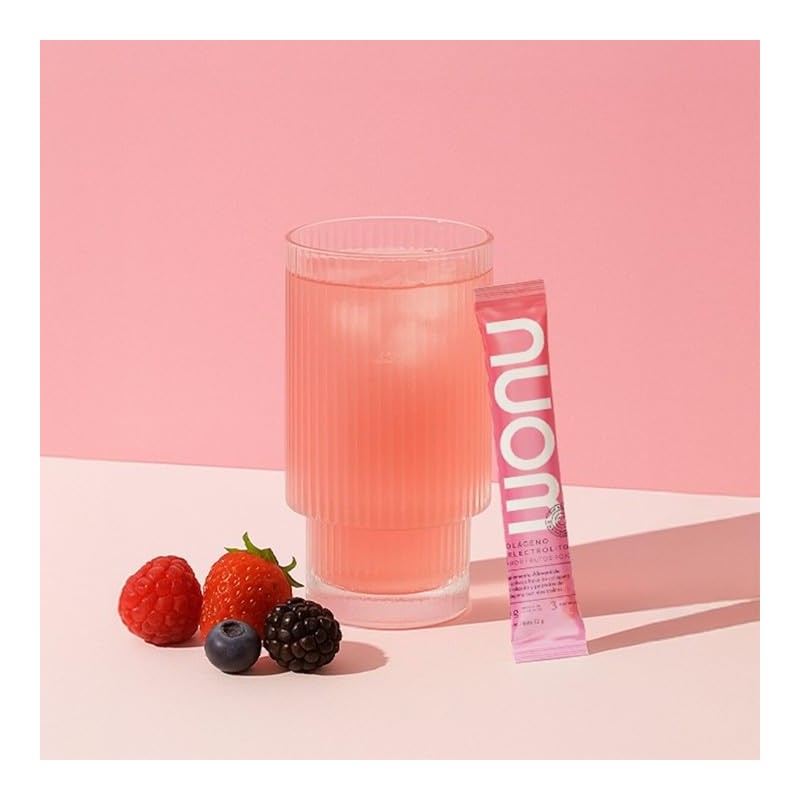 Wonu Colageno Electrolitos Sabor Frutos Rojos Sobres