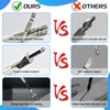 SPOKKI 11 Pcs 25~150L High Magnetic Drill Bit Set, Anti-Slip