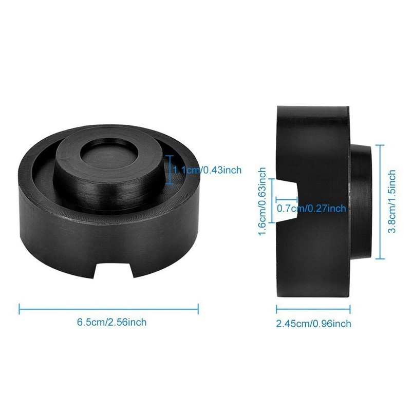 Yunpo tech Jack Pads Universal Trolley Floor Rubber Jack Disk