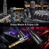 Hanprmee XLR Male to 1/4 Cable3Ft，Balance 6.35mm TRS Plug to