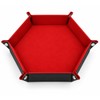 Hexagon Dice Rolling Tray for D&D and RPG Games –