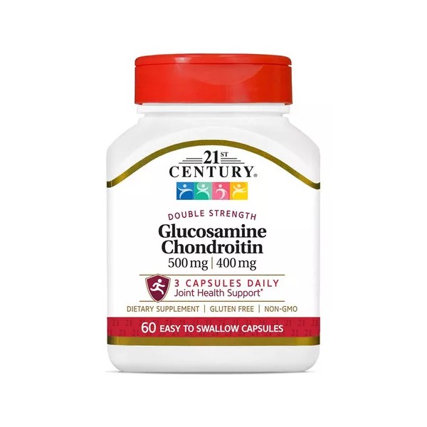 21st Century 21 Century Glucosamine Chondroitin 500mg 400mg 60ct Sabor Flavorless