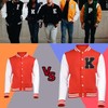 Iron on Letter Patch 3Pcs Varsity Letter Patches 4.5 inch