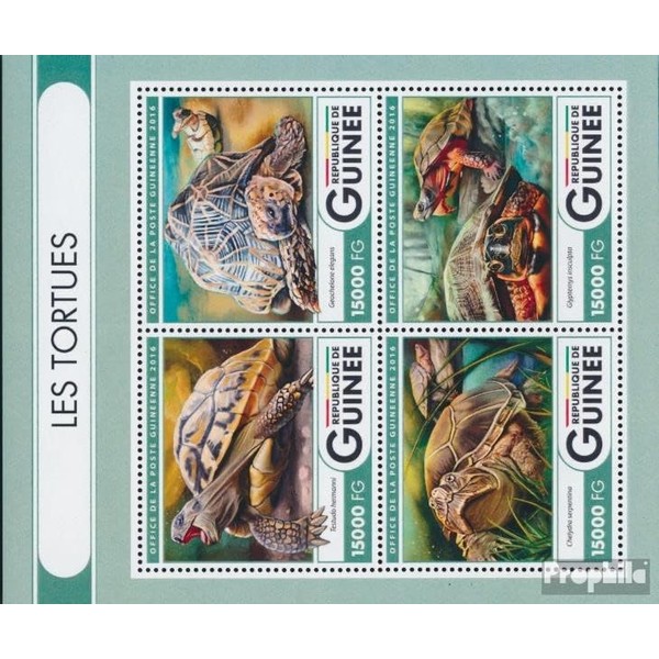 Guinea 12036-12039 Sheetlet (complete. issue) unmounted mint/never hinged ** MNH