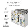 VQ Laura Ashley Elveden White Stainless Steel 4 Slice Toaster