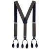 Hold’Em 1 ¼ Fancy Stripes and Solid Suspenders for Men