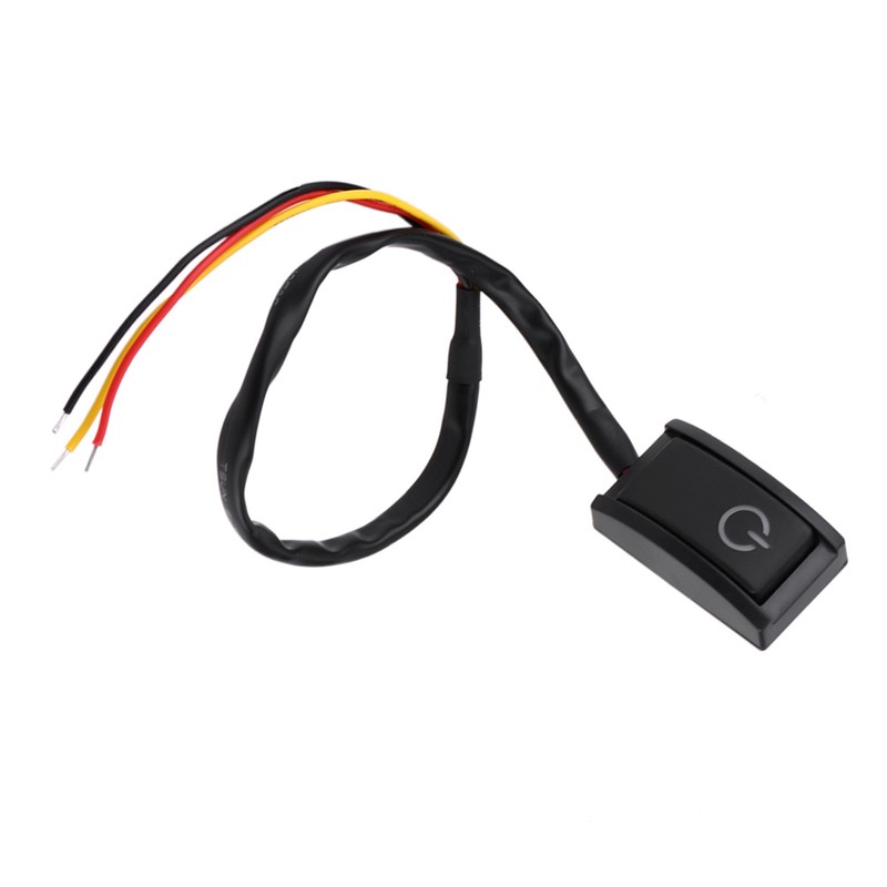 DC 12V 200mA Car DIY Switch Paste Type Sticky Button