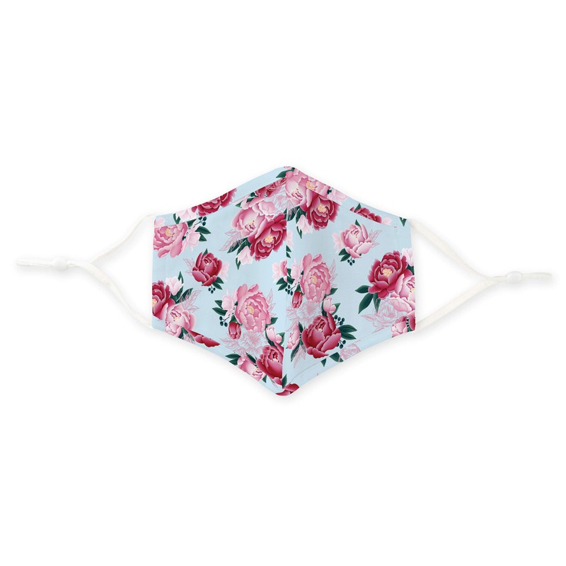 WEDDINGSTAR 3-Ply Adult Washable Cloth Face Mask Reusable and Adjustable