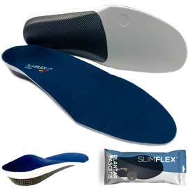 Slimflex Carbon Supination Orthotic Insoles | Orthotic Therapy Device for Supinators with Full Lateral Control | Prevents Foot Rolling Outwards and Supports Arch