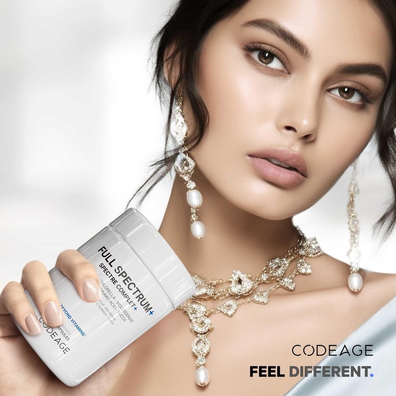 Codeage Full Spectrum+ Systemic Binder Supplement - Activated Charcoal Pills,