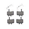 Neuocean Semi Metal 2 Pairs Disc Brake Pads for Avid