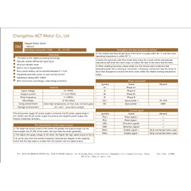 DE Ship!! ACT MOTOR GmbH 1PC Stepper Motor Driver DM542V2.0 4.2A 18-50V Nema17 Nema23 CNC