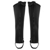 Super Fiber PU Leather Half Chap Horse Riding Body Protector